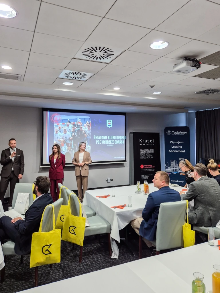 Śniadanie Klubu Biznesu PGE Wybrzeże Gdańsk